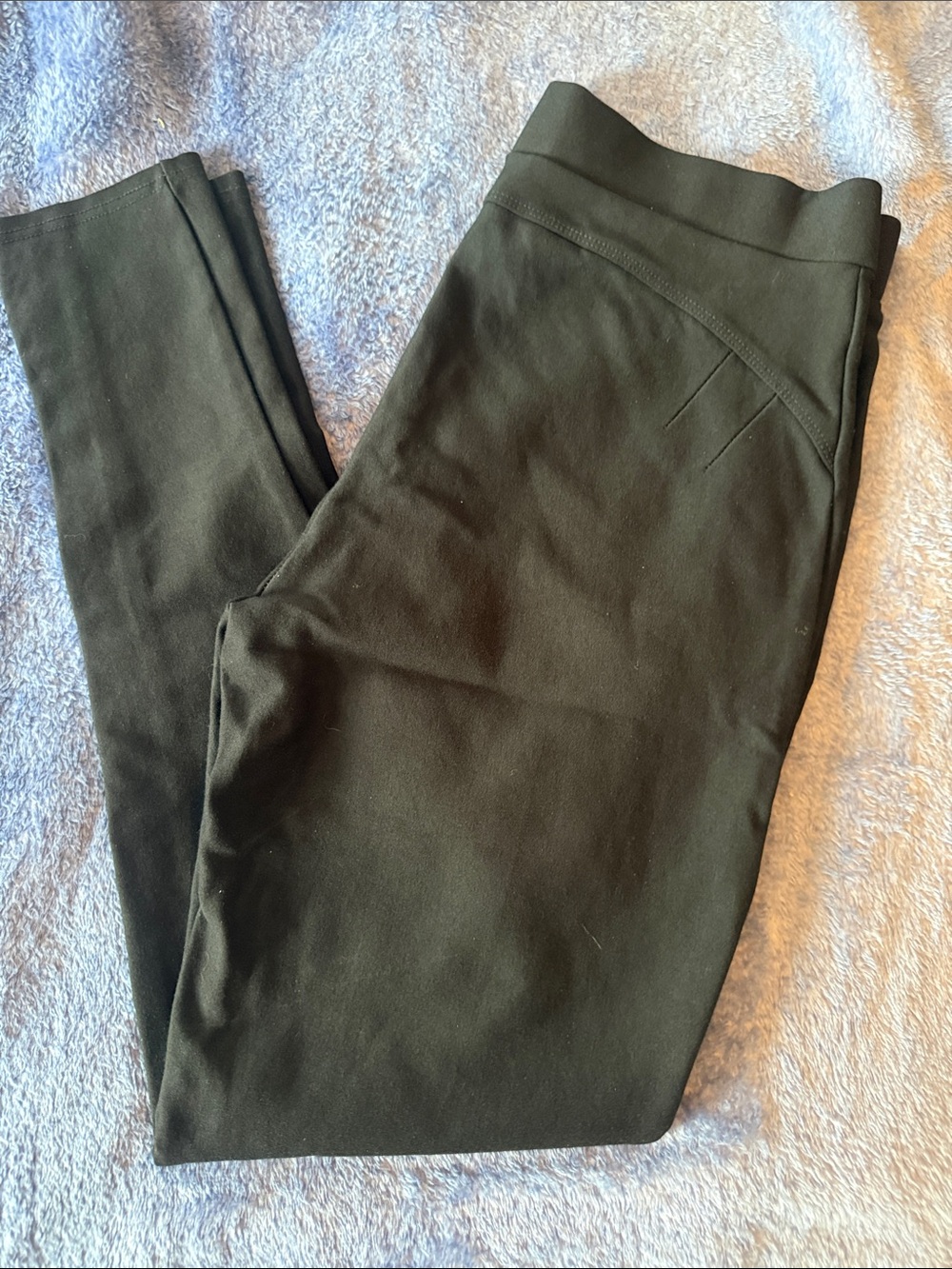 Slim Fit Black Women's Skinny Ponte Pants